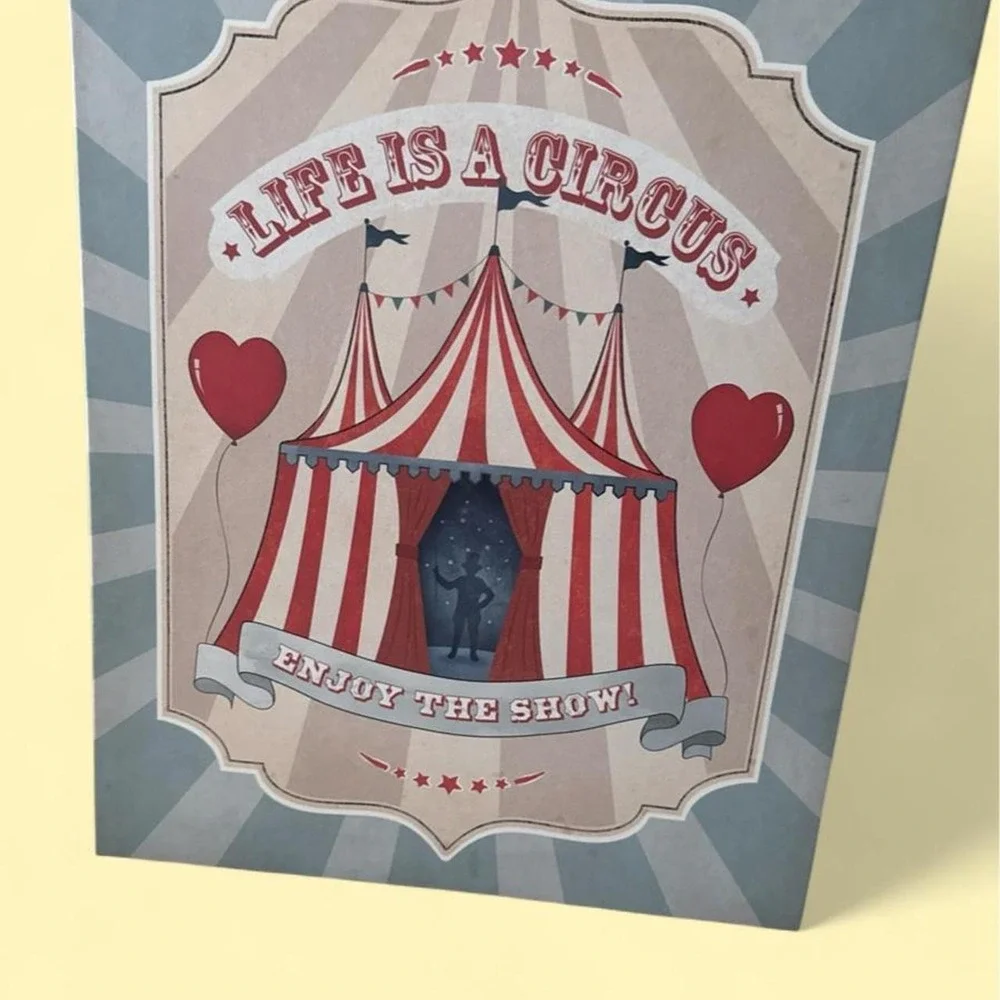 IKEA Circus canvas wall art Dumbo Nursery